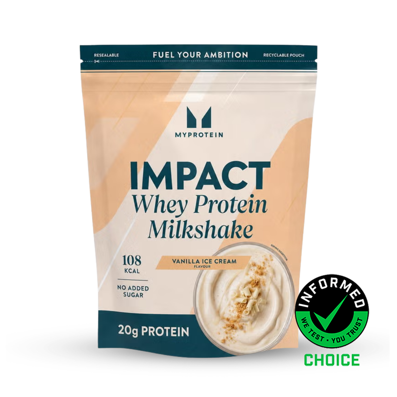 Impact Whey Protein - 870G - 30servings - Vanilla Ice Cream (Milkshake)