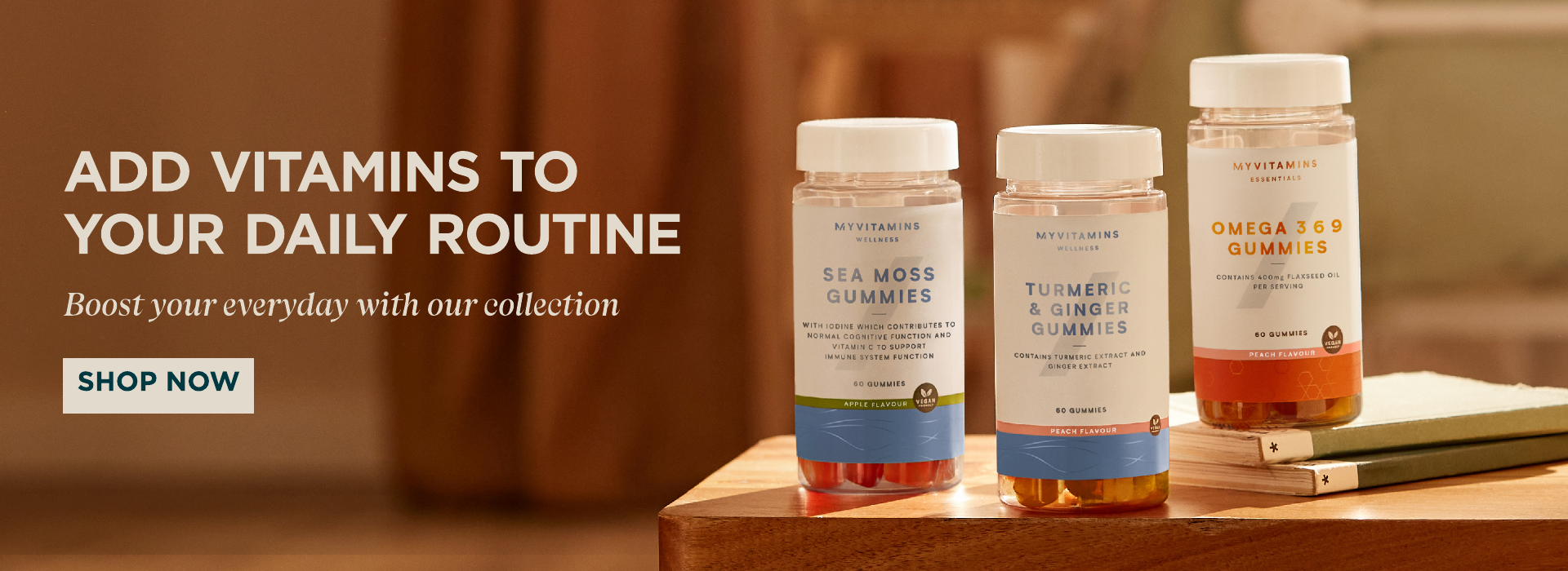 Add vitamins to your daily routine