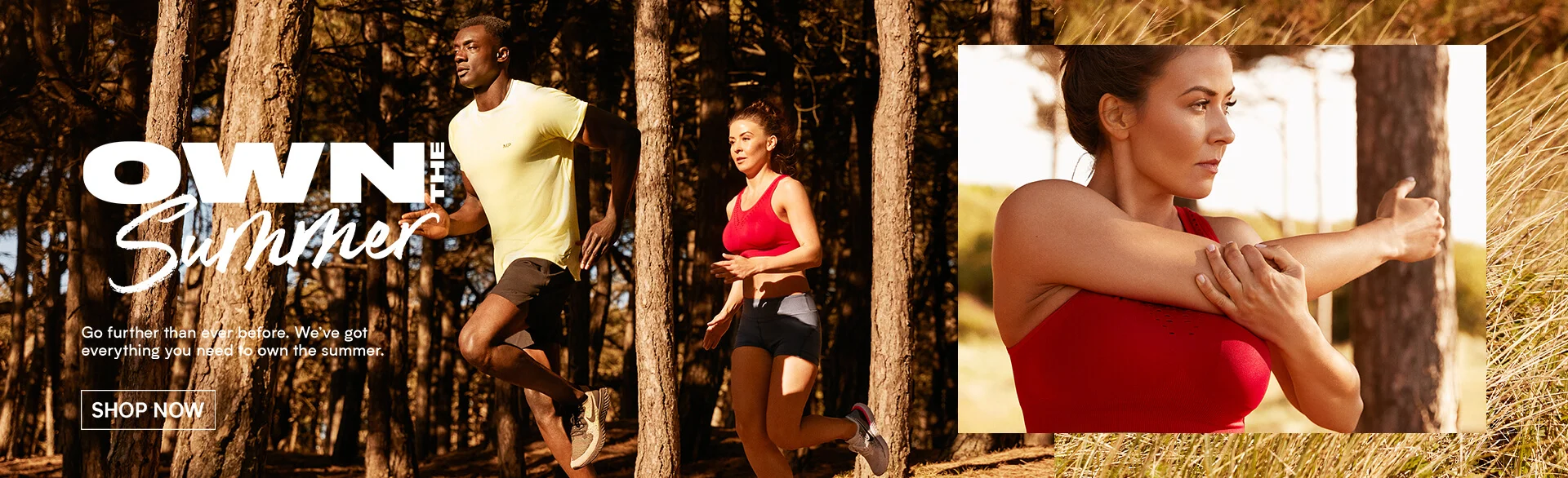 Myprotein Summer goals banner