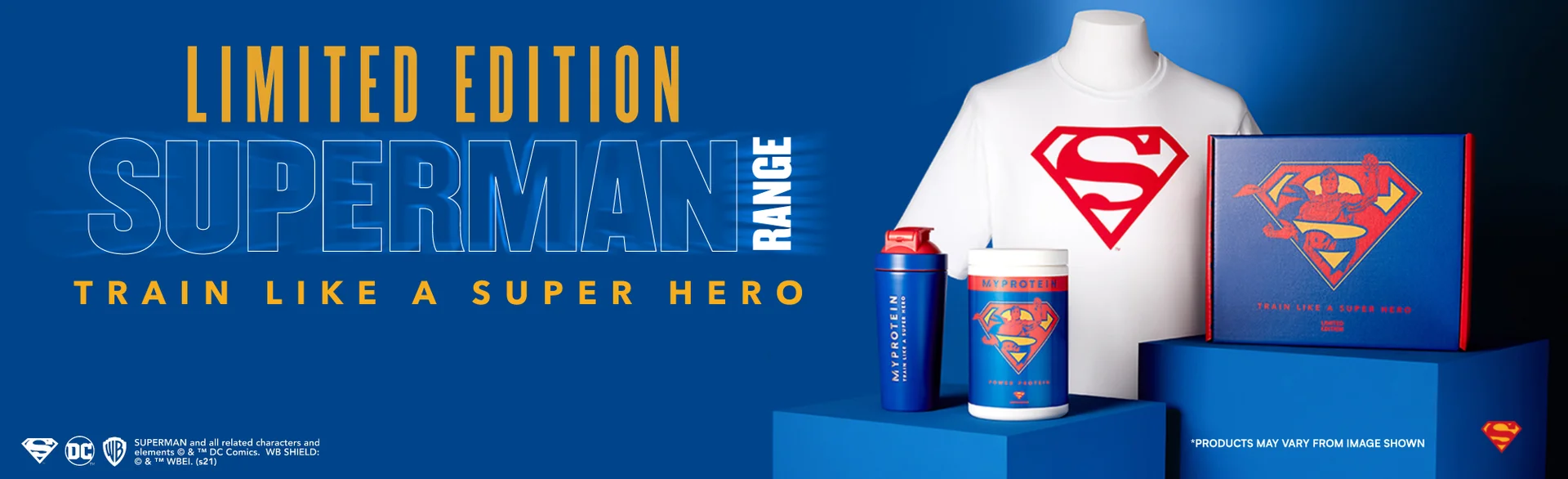 Myprotein x Superman