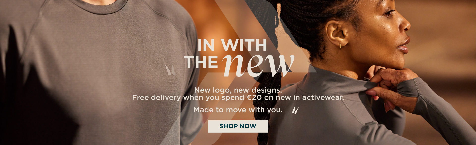 Free delivery when you spend €20 on new in activewear